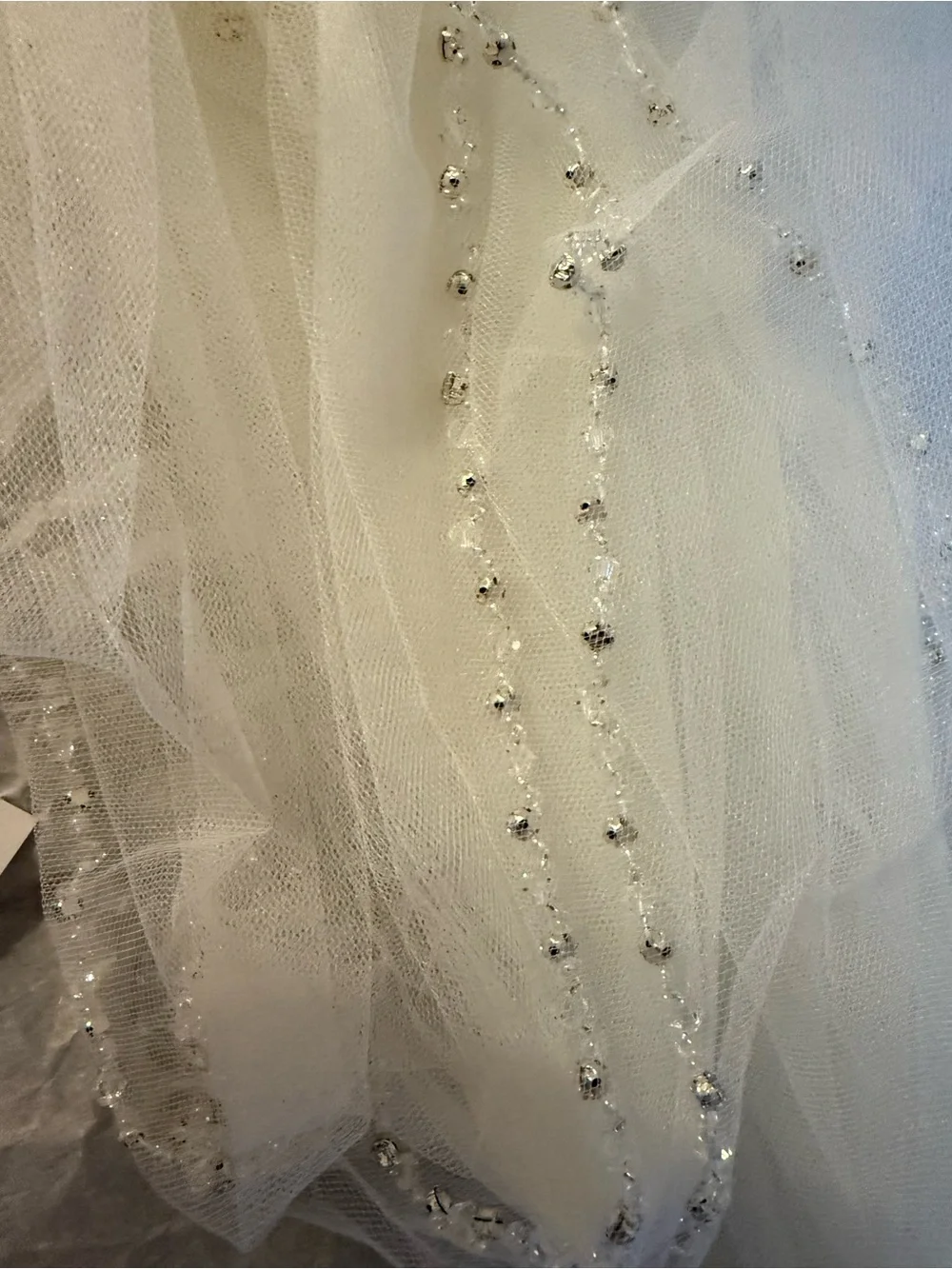 Davids Bridal layered bridal